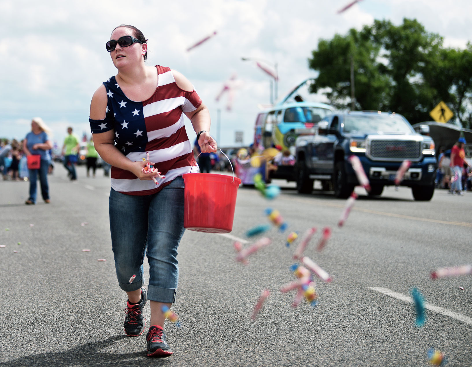 Stars and stripes at Laurel's annual 4th of July Parade